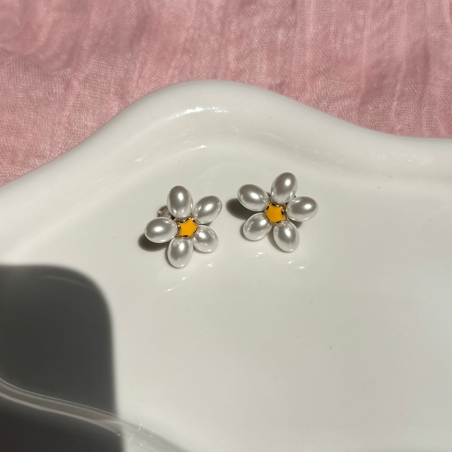 Boucle d’oreille Marguerite