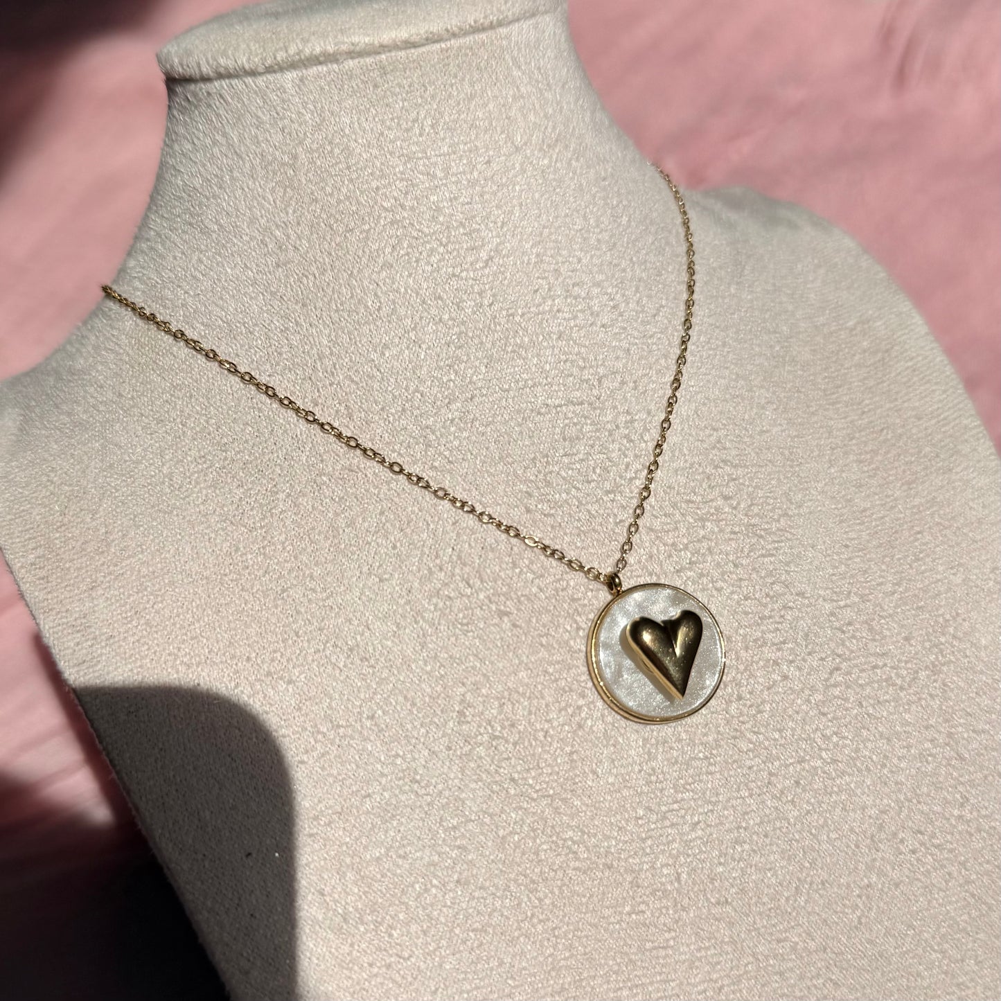 Collier anti-stress cœur