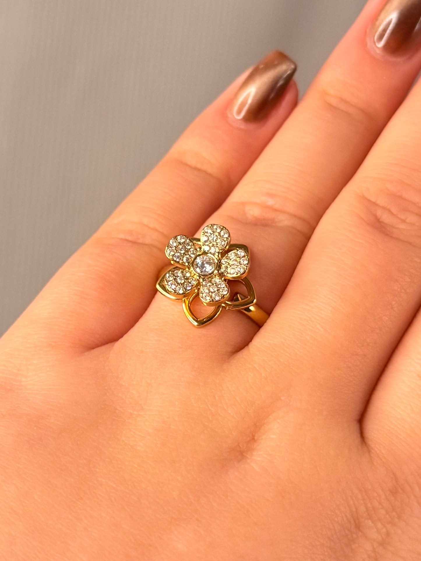 Bague Anti-Stress Fleur