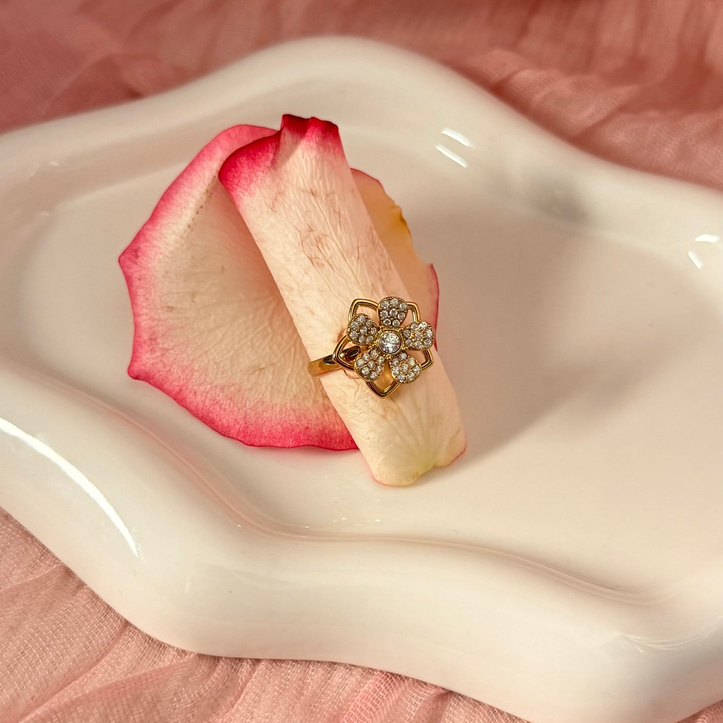 Bague Anti-Stress Fleur